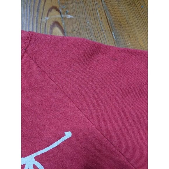 Vintage Chicago Sweatshirt Crewneck Medium Red Shirt Long Sleeve - Picture 4 of 9